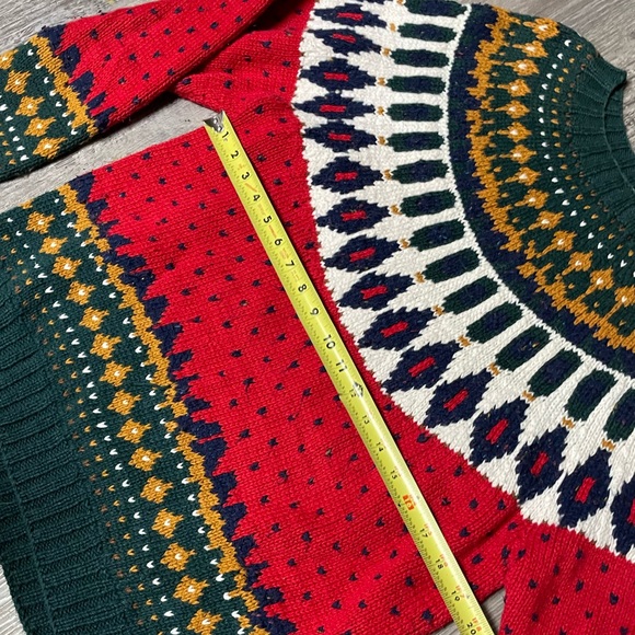 Vintage 1990s Melbourne Country Clothing Company Hand Knit Chunky Knit Sweater - Picture 14 of 16